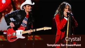  Presentation with country christmas - Beautiful presentation featuring nashville-tn-nov-7-recording backdrop and a wine colored foreground