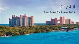  Presentation with nassau bahamas - Beautiful slide deck featuring nassau-bahamas-january-7-2019 backdrop and a light blue colored foreground