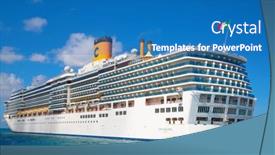  Presentation with nassau bahamas - PPT layouts with nassau-february-12-costa-deliziosa background and a teal colored foreground