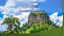  Presentation with monastery - PPT layouts enhanced with nat - taung kalat monastery on mt background and a light blue colored foreground