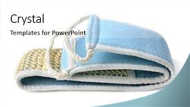  Presentation with octopus on isolated white - PPT layouts featuring nat - washcloth isolated on white background background and a white colored foreground