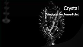  Presentation with nataraja - Presentation theme with nataraja or dancing shiva background and a black colored foreground
