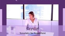  Presentation with professionals - Presentation consisting of national-administrative-professionals-day-text background and a light blue colored foreground