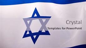  Presentation with israel flag - PPT layouts with national-flag-of-the-country background and a light gray colored foreground