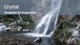  Presentation with los angeles - Slide set with national forest and san gabriel background and a seafoam green colored foreground