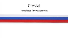  Presentation with lgbt diversity rainbow flag isolated - Beautiful slides featuring national gift - ribbon in colors of russian backdrop and a  colored foreground