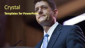  Presentation with political - PPT layouts consisting of national-harbor-md-march-6 background and a tawny brown colored foreground