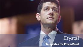  Presentation with political - PPT theme with national-harbor-md-march-6 background and a ocean colored foreground