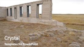  Presentation with philippine national hero - Colorful PPT theme enhanced with set of branding objects on a brown wooden table on a background backdrop and a coral colored foreground