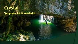  Presentation with queensland - Cool new presentation theme with national park in queensland australia backdrop and a tawny brown colored foreground