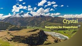  Presentation with mountain lake - Amazing theme having national park near wanaka new backdrop and a  colored foreground