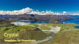  Presentation with rock climbing to top of mountain - PPT layouts consisting of national park near wanaka new background and a  colored foreground