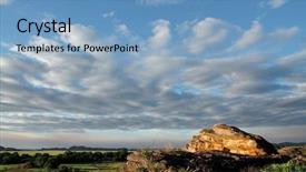  Presentation with national territory - Presentation theme with national park northern territory australia background and a light blue colored foreground