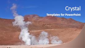  Presentation with sol - Amazing PPT theme having national reserve of andean fauna backdrop and a  colored foreground