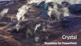  Presentation with sol - Cool new theme with national reserve of andean fauna backdrop and a  colored foreground