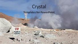  Presentation with sol - Cool new PPT theme with national reserve of andean fauna backdrop and a  colored foreground