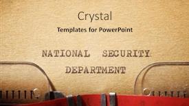  Presentation with national security - PPT theme enhanced with national-security-department-text-written background and a lemonade colored foreground