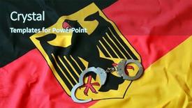  Presentation with national security - Beautiful PPT layouts featuring national security terrorism - freedom backdrop and a wine colored foreground