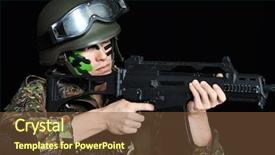  Presentation with national security - Audience pleasing theme consisting of rural homes in scenic landscape terrain in mountains and valleys backdrop and a teal colored foreground