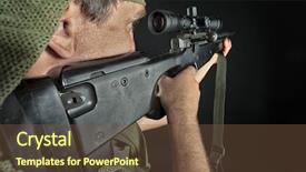  Presentation with national security - Cool new PPT layouts with national security terrorism - shot of a conceptual soldier backdrop and a tawny brown colored foreground