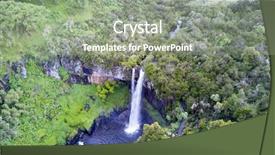  Presentation with drone - PPT layouts enhanced with nationalism - aerial drone photo of mountain background and a gray colored foreground