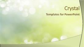  Presentation with eco - PPT theme featuring natrual - eco nature green and blue background and a cream colored foreground