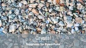  Presentation with shells - Colorful presentation theme enhanced with natural-background-and-texture backdrop and a gray colored foreground