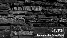  Presentation with dark grey - Beautiful PPT layouts featuring background industrial coal mineral backdrop and a dark gray colored foreground