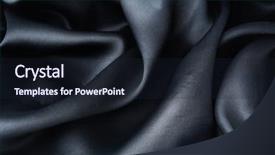  Presentation with silk - Cool new PPT theme with natural black silk background backdrop and a wine colored foreground