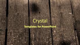  Presentation with rustic old wood texture - Audience pleasing presentation theme consisting of natural-brown-barn-wood-floor backdrop and a tawny brown colored foreground