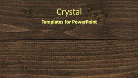  Presentation with dark space - Beautiful slide deck featuring natural-dark-wood-plank-backdrop backdrop and a tawny brown colored foreground