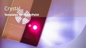  Presentation with natural gas - Cool new slide set with natural gas leak detector alarm backdrop and a coral colored foreground