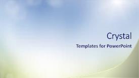  Presentation with focus - Presentation theme featuring natural green background with selective background and a sky blue colored foreground