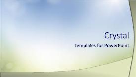  Presentation with focus - Audience pleasing slide deck consisting of natural green background with selective backdrop and a sky blue colored foreground