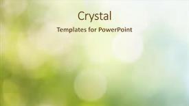  Presentation with light green - Audience pleasing PPT theme consisting of natural green background with selective backdrop and a cream colored foreground