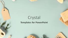  Presentation with natural products - Theme featuring natural-kitchen-and-bathroom-products background and a soft green colored foreground