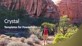  Presentation with utah - Colorful slides enhanced with natural landscapes fantastic forms sandstone backdrop and a tawny brown colored foreground