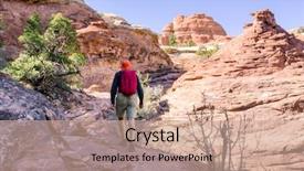  Presentation with utah - Amazing slide set having natural landscapes fantastic forms sandstone backdrop and a coral colored foreground