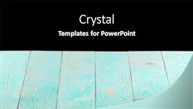  Presentation with light blue - Amazing PPT theme having natural-light-blue-wooden-textured backdrop and a black colored foreground