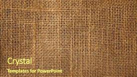  Presentation with linen - Colorful presentation enhanced with natural linen texture backdrop and a tawny brown colored foreground