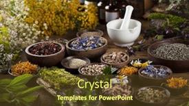  Presentation with mortar - Slide set featuring  background and a  colored foreground