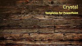  Presentation with natural - Cool new PPT theme with natural-real-wooden-texture-material backdrop and a tawny brown colored foreground