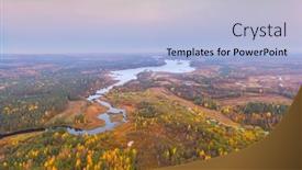  Presentation with bird eye view - Colorful slide deck enhanced with natural-reserve-sin-sha-belarus backdrop and a light blue colored foreground