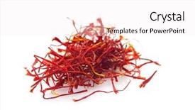  Presentation with food saffron - Cool new presentation design with diferent tipes of sushi on rolling pad backdrop and a coral colored foreground