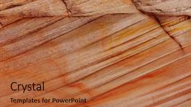  Presentation with sandstone - Amazing slides having natural sandstone texture natural pattern backdrop and a red colored foreground