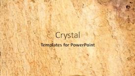  Presentation with yellow color - Slide deck featuring natural-sandstone-texture-of-yellow background and a blonde colored foreground