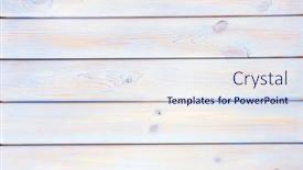  Presentation with wood simple - Audience pleasing slides consisting of natural-simple-wood-boards-texture backdrop and a sky blue colored foreground