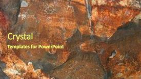  Presentation with red gold black - Beautiful slides featuring natural slate with shades of red brown gold and black backdrop and a tawny brown colored foreground