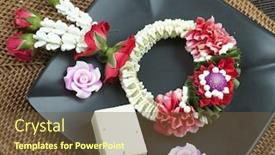  Presentation with natural soap - Amazing slide deck having natural soap and flowers large format photography backdrop and a tawny brown colored foreground