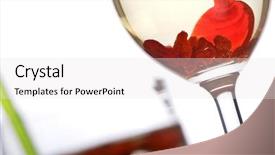  Presentation with goji - Audience pleasing PPT theme consisting of natural source of vitamin backdrop and a white colored foreground